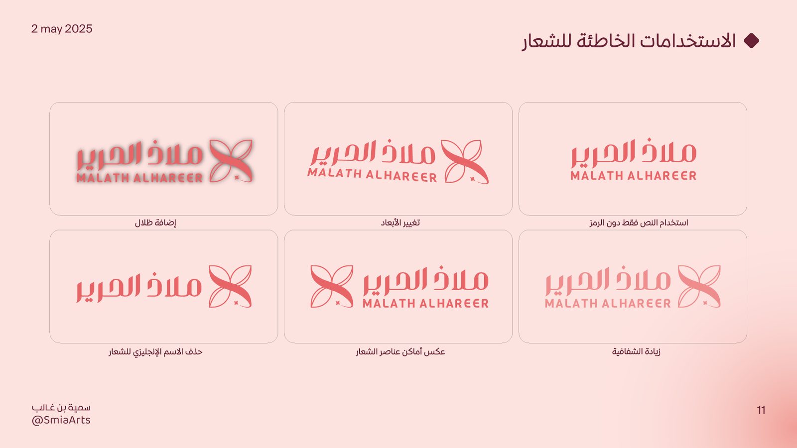 Malath incorrect logo usage examples